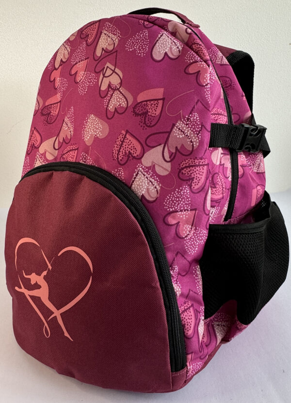 Gymnastic backpack 1402 (Burgundy)