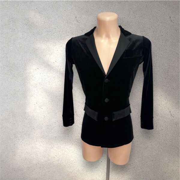 Stylish ballroom dance jacket Velour 11132