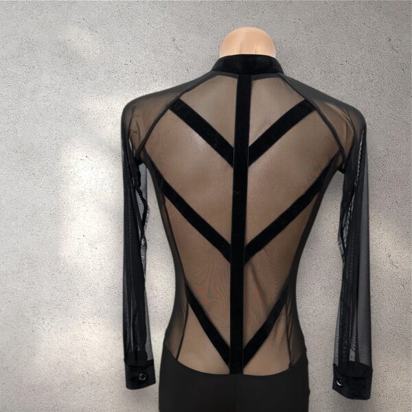 Men's Dance Bodysuit for Latin Program (Latin) 11114