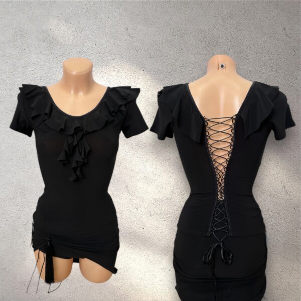 Latin Dance Blouse "Romantic Lace" 11