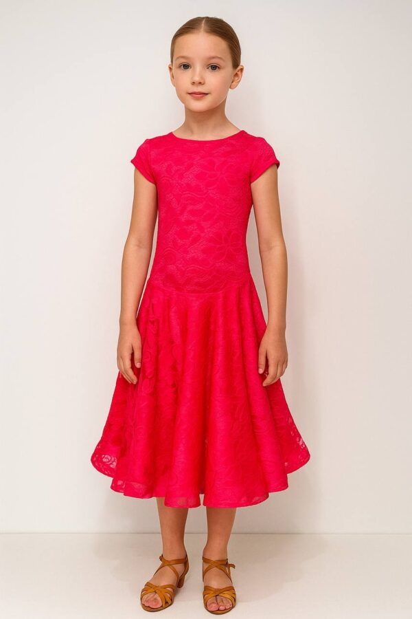 Ranking Ballroom Dance Dress "Scarlet Grace"