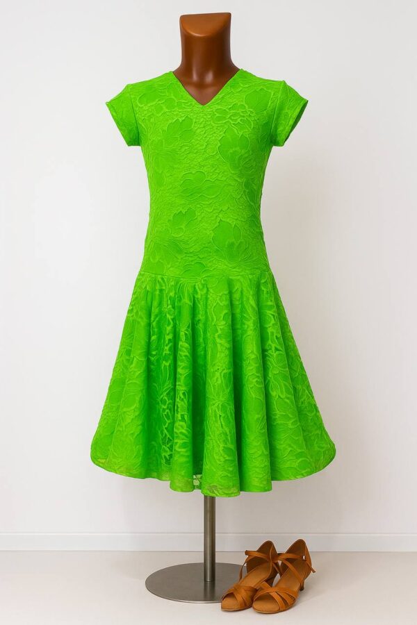 Ranking Ballroom Dance Dress "Scarlet Grace"