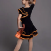 Latin Dance Skirt "Tropic Flame" - Image 2