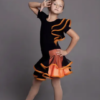 Latin Dance Skirt "Tropic Flame" - Image 3