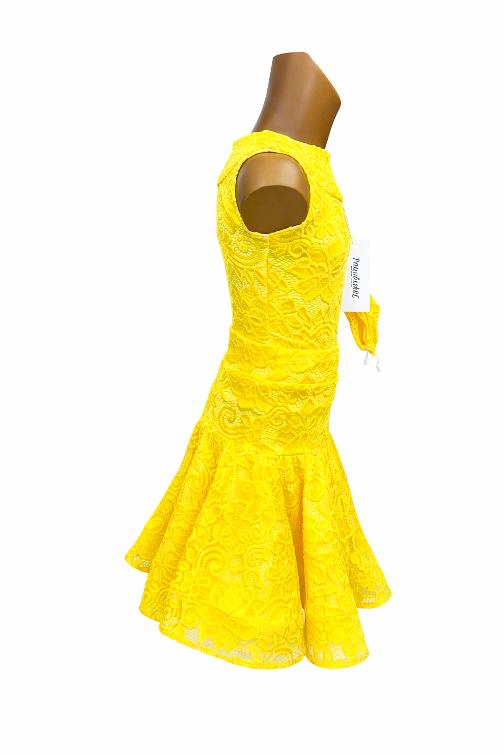 Basic Ballroom Dance Dress with Two Skirts - Image 4