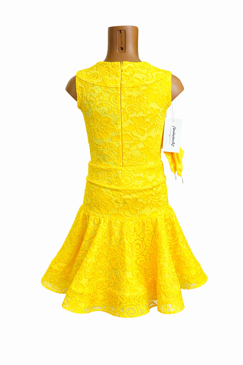 Basic Ballroom Dance Dress with Two Skirts - Image 5