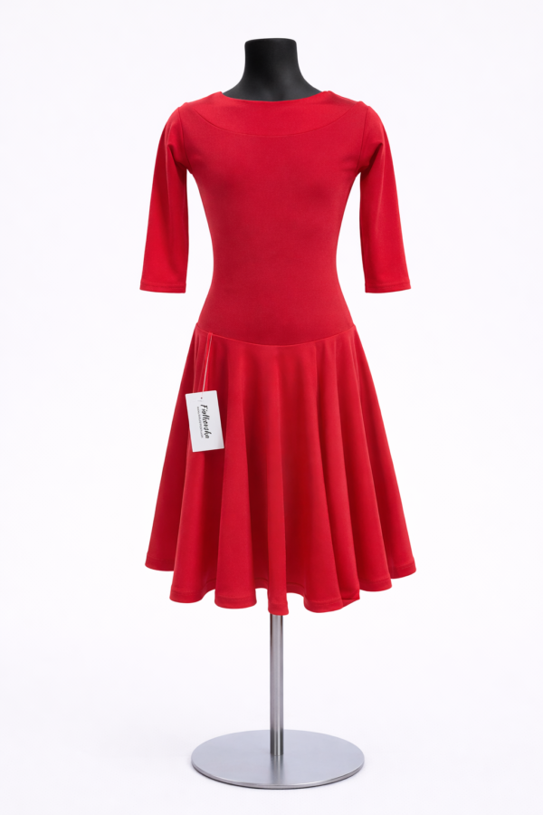 Ballroom Dance Dress "Red Grace"