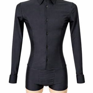 Men's Dance Bodysuit for Standard, Black